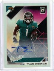 Travis Etienne Jr. [Autograph] #TR-12 Football Cards 2021 Panini Donruss Optic The Rookies Prices