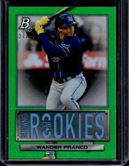 Wander Franco [Green] #RR-2 Baseball Cards 2022 Bowman Platinum Renowned Rookies Prices