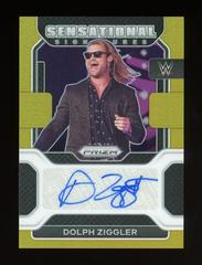 Dolph Ziggler [Gold Prizm] Wrestling Cards 2022 Panini Prizm WWE Sensational Signatures Prices