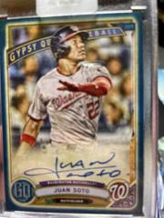 Juan Soto [Indigo] #GQA-JS Baseball Cards 2019 Topps Gypsy Queen Autographs Prices