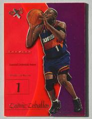 Cedric Ceballos Essential Credentials Future Basketball Cards 1997 Skybox E-X2001 Prices