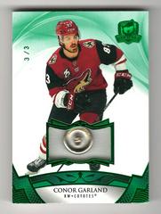 Conor Garland [Green Button] #4 Hockey Cards 2020 Upper Deck The Cup Prices