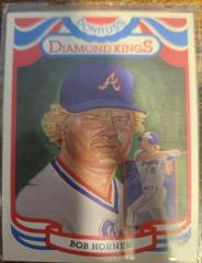 Bob Horner [Diamond Kings Steel] #14 Baseball Cards 1984 Donruss Prices