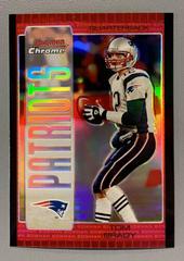 Tom Brady [Red Refractor] #8 Football Cards 2005 Bowman Chrome Prices