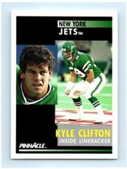 Kyle Clifton Football Cards 1991 Pinnacle Prices