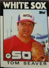 Tom Seaver Baseball Cards 1986 Topps Tiffany Prices