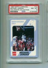 Michael Jordan #14 Basketball Cards 1989 Collegiate Collection North Carolina Prices