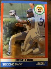 Jose Lind #33 Baseball Cards 1991 Score Superstars Prices