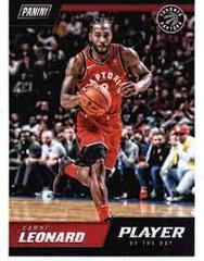 Kawhi Leonard Basketball Cards 2018 Panini NBA Player of the Day Prices