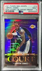 LeBron James [Holo Artist Proof] Basketball Cards 2021 Panini Hoops High Court Prices