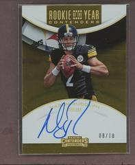 Mason Rudolph [Autograph Gold] Football Cards 2018 Panini Contenders Rookie of the Year Prices