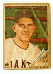 Mike McCormick #107 Baseball Cards 1962 Venezuela Topps Prices