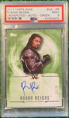 Roman Reigns [Green] Wrestling Cards 2017 Topps WWE Undisputed Autographs Prices