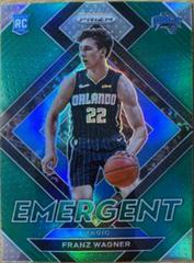 Franz Wagner [Green Prizm] #23 Basketball Cards 2021 Panini Prizm Emergent Prices