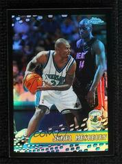 Jamal Mashburn [Black Refractor] Basketball Cards 2001 Topps Chrome Prices