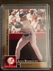 Alex Rodriguez #200 Baseball Cards 2009 Upper Deck First Edition Prices