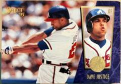 Dave Justice Baseball Cards 1995 Select Prices