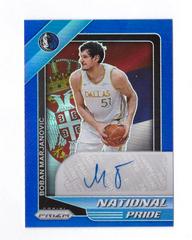 Boban Marjanovic [Blue] Basketball Cards 2020 Panini Chronicles National Pride Signatures Prices