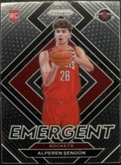 Alperen Sengun #28 Basketball Cards 2021 Panini Prizm Emergent Prices