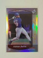 Adrian Beltre [Refractor] #94 Baseball Cards 2000 Bowman Chrome Prices