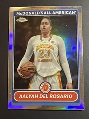 Aalyah Del Rosario #2K7-24 Basketball Cards 2023 Topps Chrome McDonald's All American 2007 Prices