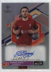 Diogo Jota #A-DJ Soccer Cards 2022 Topps Finest UEFA Club Competitions Autographs Prices