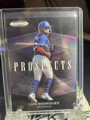Luis Rodriguez [Silver Prizm] Baseball Cards 2021 Panini Prizm Draft Picks Prospects Prices
