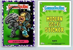 Alien ALAN [Purple] #1a Garbage Pail Kids Oh, the Horror-ible Prices