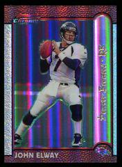 John Elway [Gold Refractor] #50 Football Cards 1999 Bowman Chrome Prices