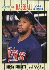 Kirby Puckett Baseball Cards 1990 Fleer Baseball All-Stars Prices