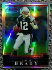 Tom Brady [Refractor] #106 Football Cards 2004 Bowman Chrome Prices