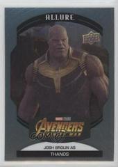 Josh Brolin as Thanos [Steel] #74 Marvel 2022 Allure Prices