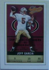 Jeff Garcia #13 Football Cards 2002 Fleer Authentix Prices