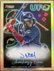 Jhonkensy Noel Baseball Cards 2022 Bowman's Best UFO Autographs Prices