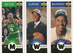 Greg Minor, Lorenzen Wright, Samaki Walker #M95 / M128 / M109 Basketball Cards 1996 Collector's Choice Mini II Prices