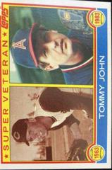Tommy John Baseball Cards 1983 Topps Prices