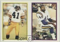 Sam Washington, Alfred Anderson Football Cards 1985 Topps Stickers Prices