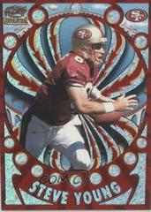 Steve Young [Red] #132 Football Cards 1997 Pacific Revolution Prices