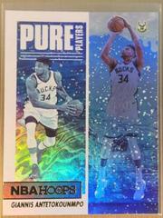 Giannis Antetokounmpo [Winter] #5 Basketball Cards 2021 Panini Hoops Pure Players Prices