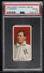 Cy Barger #NNO Baseball Cards 1909 T206 Sweet Caporal 350 Factory 25 Prices