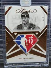 Allen Iverson [Bronze] #107 Basketball Cards 2021 Panini Flawless Prices