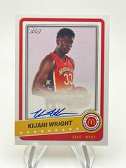 Kijani Wright #PA-KWR Basketball Cards 2022 Topps Chrome McDonald's All-American Paper Autographs Prices