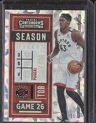 Pascal Siakam [Cracked Ice Ticket] Basketball Cards 2020 Panini Contenders Prices