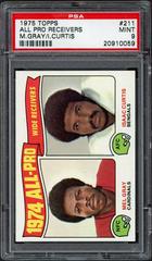 M.Gray, I.Curtis [All Pro Receivers] Football Cards 1975 Topps Prices