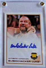 Bushwhacker Luke Wrestling Cards 2013 Topps WWE Autographs Prices