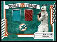 Mike Gesicki Football Cards 2022 Panini Absolute Tools of the Trade Double Prices