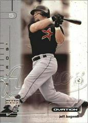 Jeff Bagwell #29 Baseball Cards 2002 Upper Deck Ovation Prices