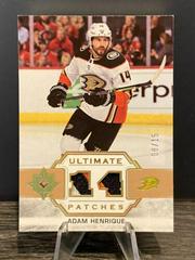 Adam Henrique #UP-AH Hockey Cards 2021 Ultimate Collection Patches Prices