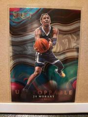 Ja Morant #6 Basketball Cards 2021 Panini Select Unstoppable Prices