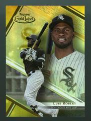 Luis Robert [Class 3 Gold] #36 Baseball Cards 2021 Topps Gold Label Prices